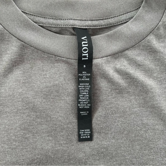 Vuori Daydream Long Sleeve Pullover Crewneck Sweater in Gray SZ S - Picture 6 of 9